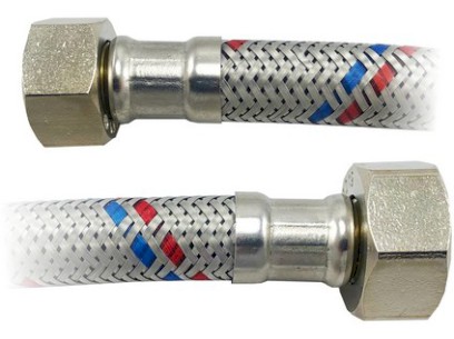 Nerezová flexi hadička INOX vnitřní závit 3/8